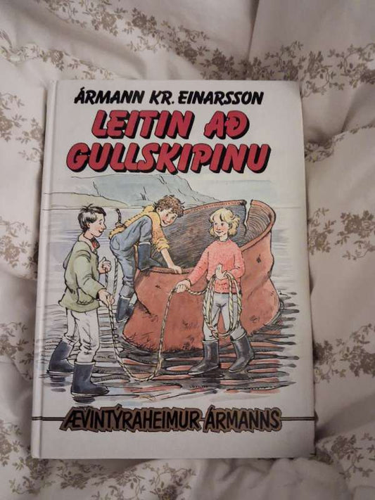 bók leitin að gullskipinu