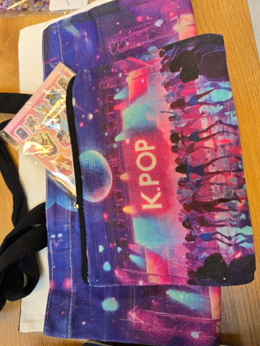 Kpop fjölnota poki, búdda og fleira