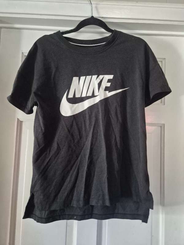 Nike stuttermabolur svartur