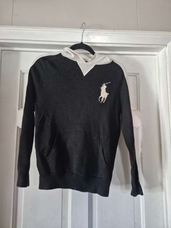 Ralph Lauren Polo hettupeysa, prjónuð unglinga