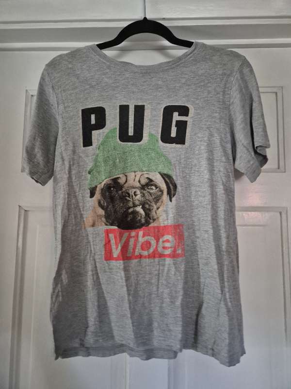 Stuttermabolur Pug Vibes