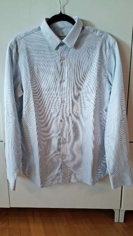 Skyrta slim fit (Selected/Homme), ljósblá