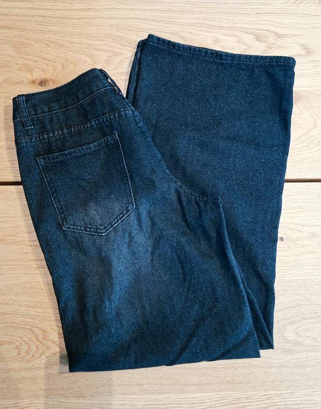 Gallabuxur (FOREVER21) svartar