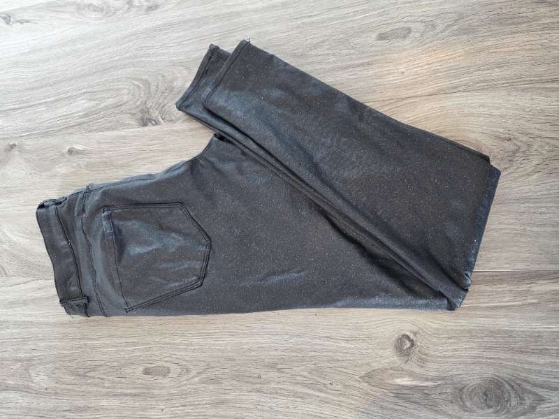 Glimmer pleður buxur