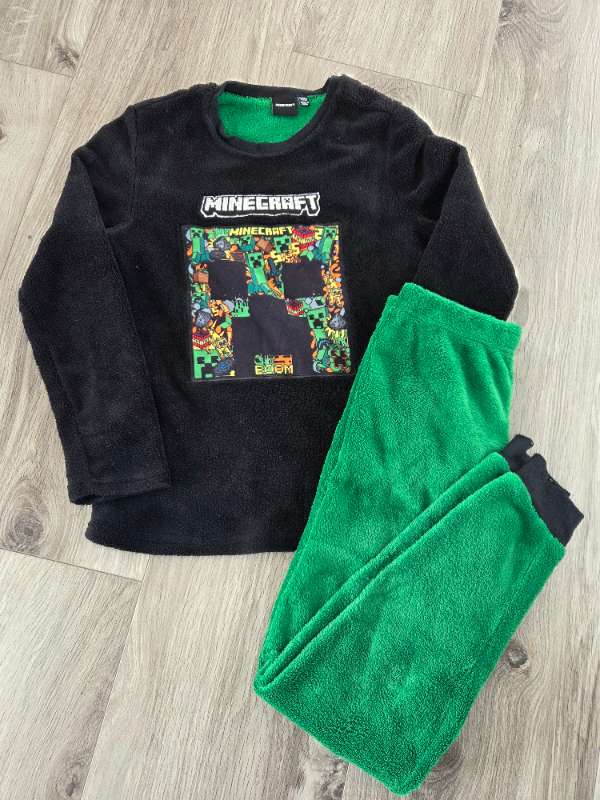 Minecraft náttföt mjúk