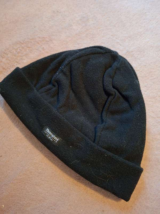 New fleece hat black