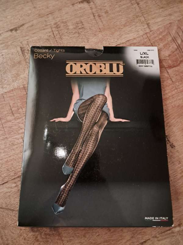 S OROBLU sokkabuxur  sv/munstur