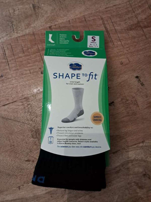S Dr. Comfort sokkar svartir