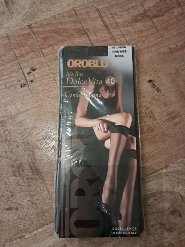 S OROBLU háir sokkar 40 den svartir