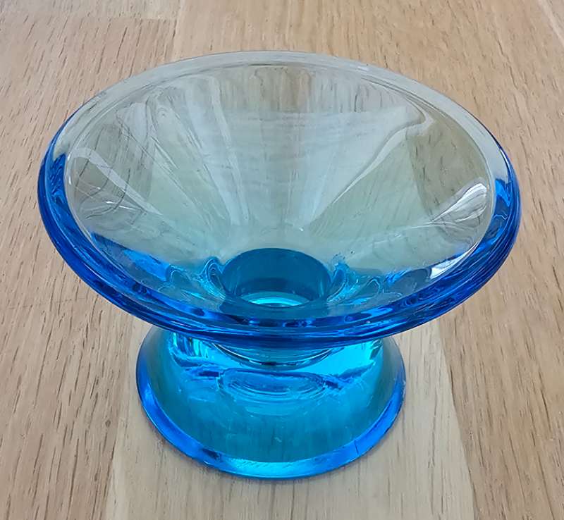 *iittala kertastjaki túrkisblár