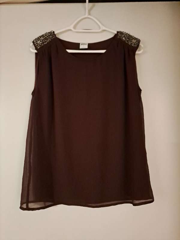 Bolur vínrauður Vero Moda