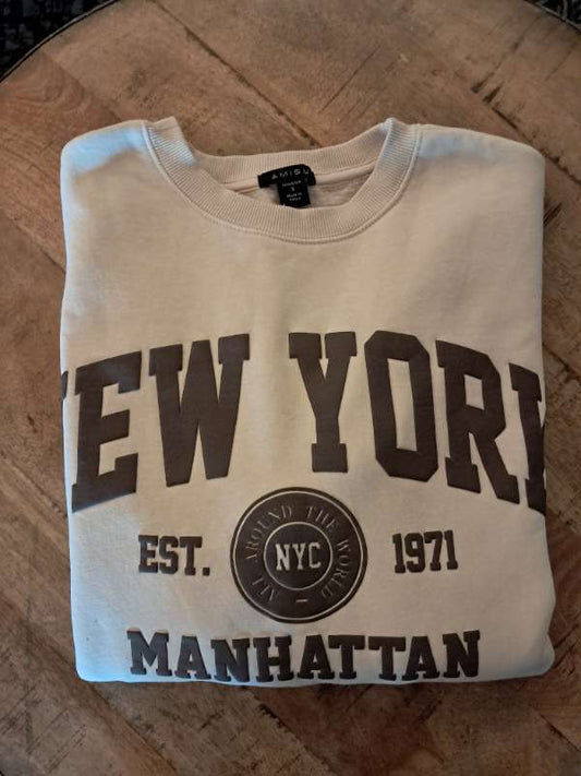 E New York jogging beiges