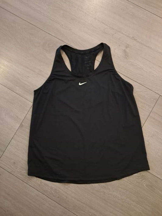 S Nike íþróttatoppur svartur