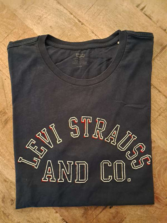 S Levi's stuttermabolur blár