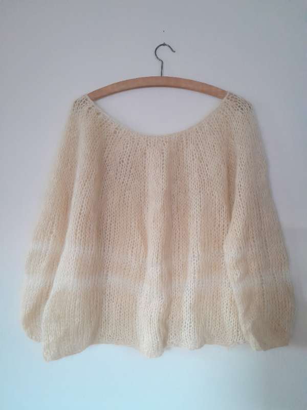 Handprjónuð peysa, M-XL