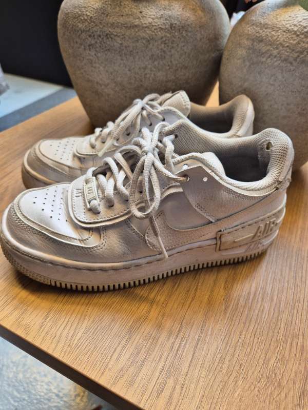 Hvítir Nike air force