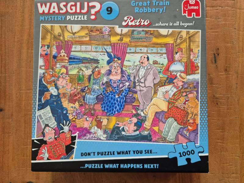 Wasgij? Mystery 9 púsl - vantar ekkert í það