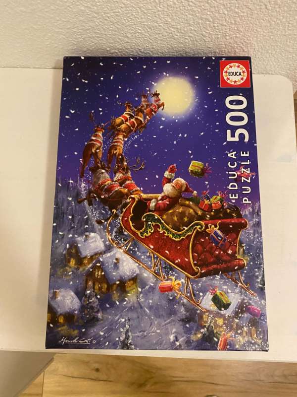 Jólapúsl 500 bita
