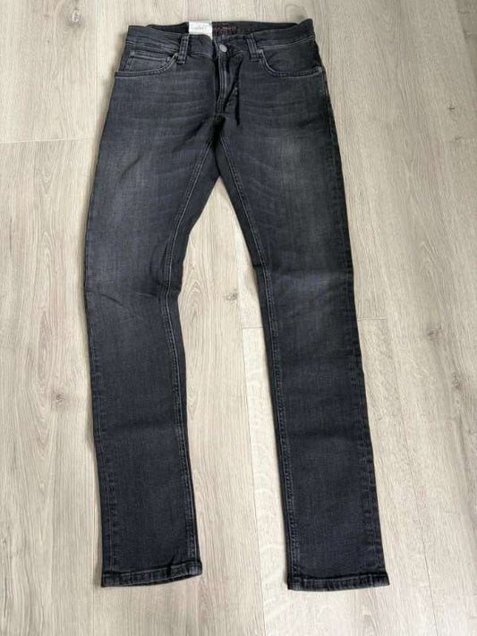 Herra gallabuxur svartar - slim fit