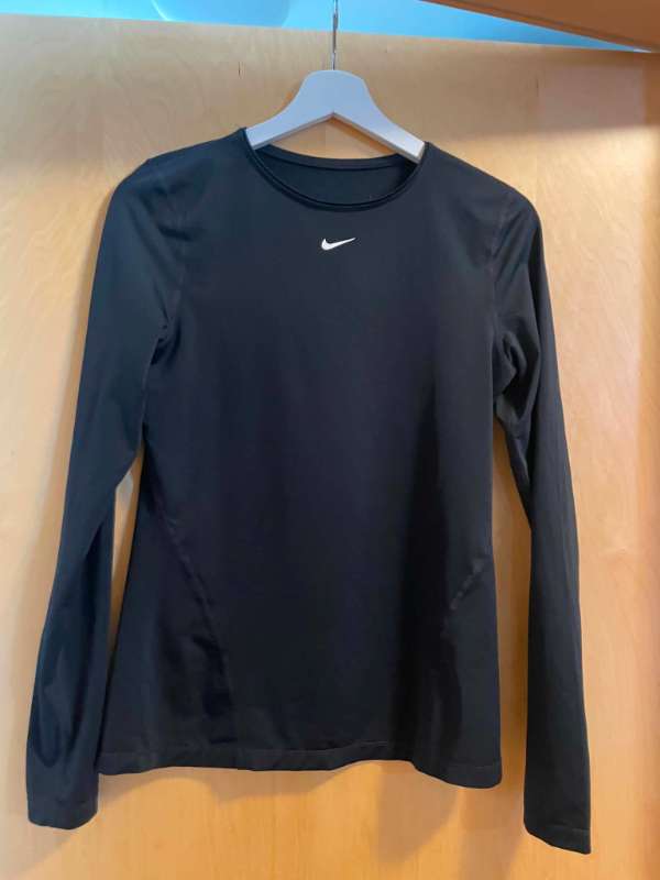 nike langerma svört