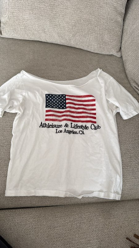 Hvítur america bolur