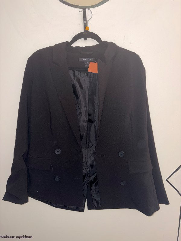 Svartur blazer