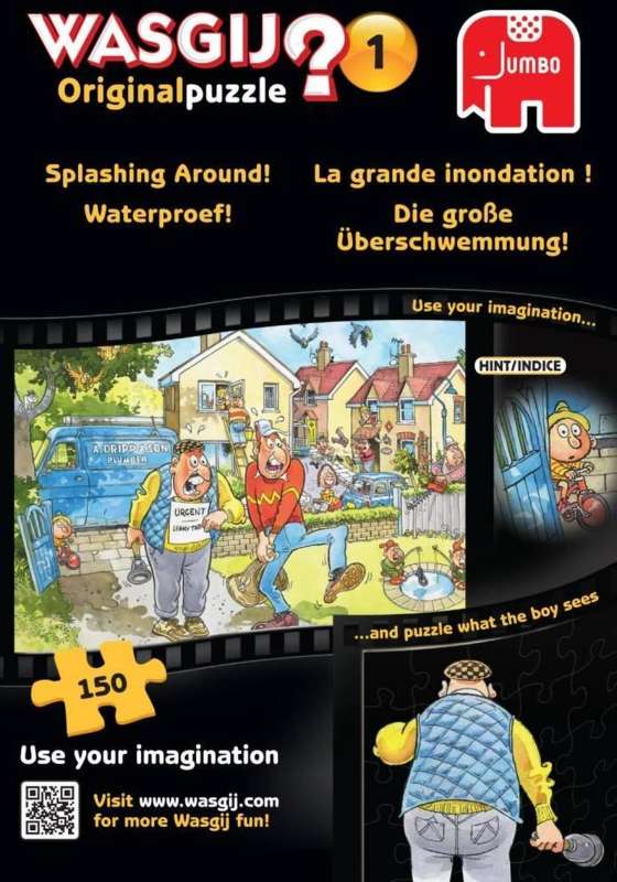 Wasgij púsl #1 150bita HEILT