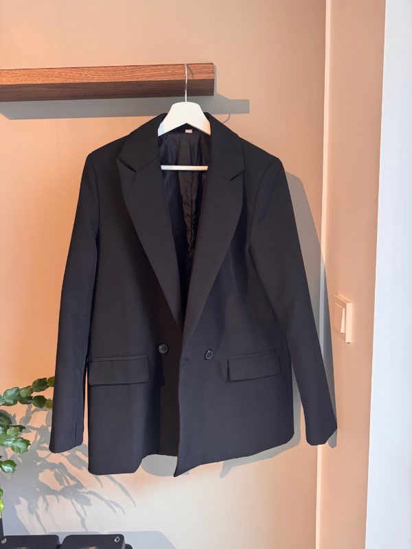 Svartur blazer