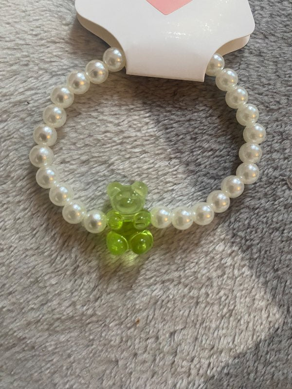 Ný grænn gummíbansa armband