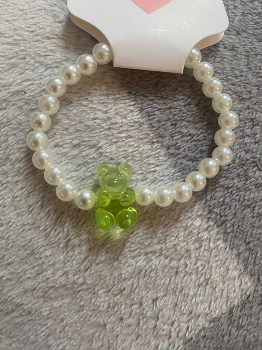 Ný grænn gummíbansa armband