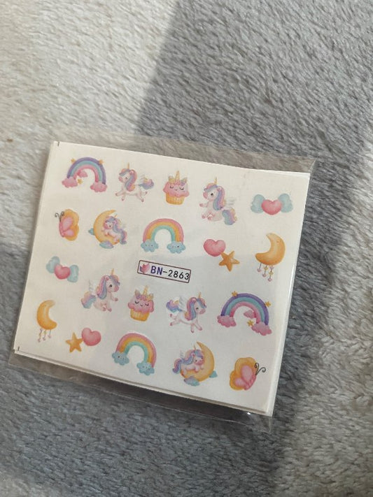 Unicorn tattú 2 stk