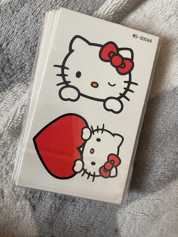 Hello Kitty tattú 2 spjöld