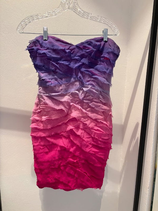 Ombré kjóll