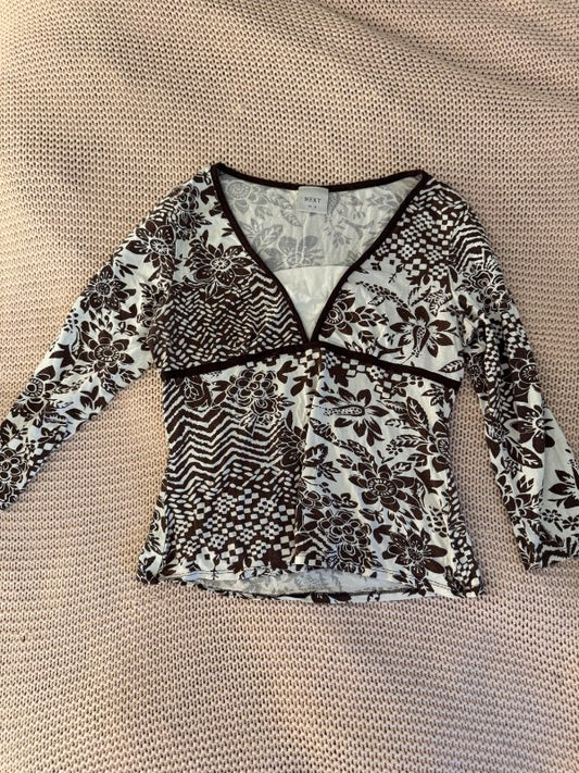 Vintage flower shirt