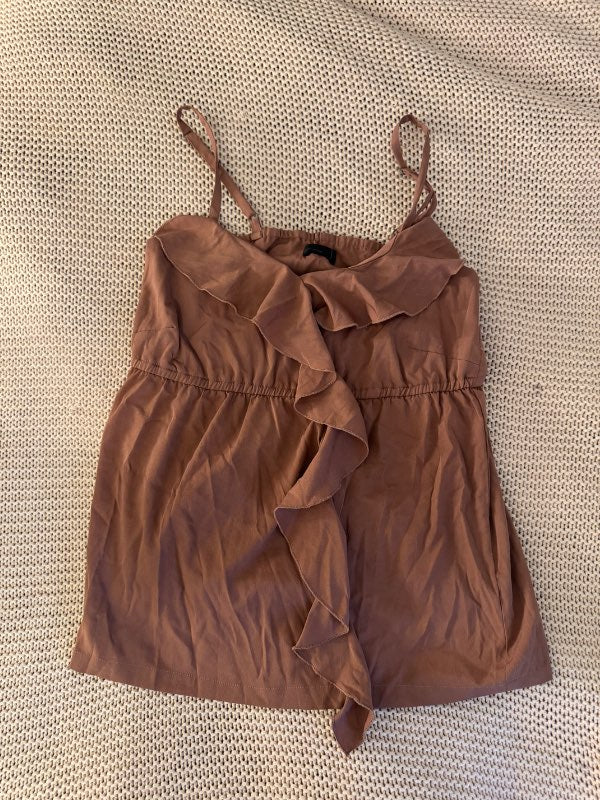 Ruffle tank top