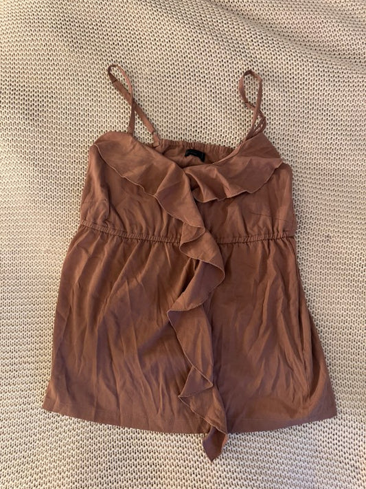 Ruffle tank top