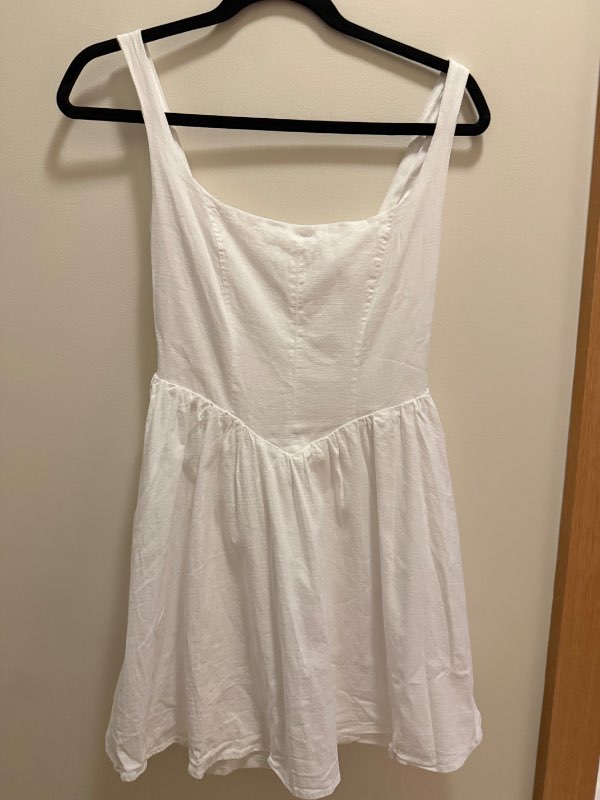 Princess Polly white mini dress