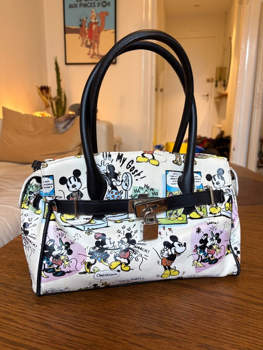 Leður Mikka mús taska frá Disney