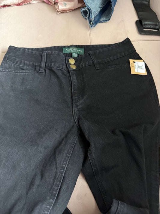 Ralph Lauren svartar gallabuxur