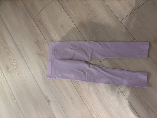 fjólubláar leggings