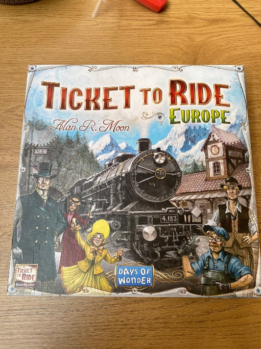 Ticket to ride Europe spil