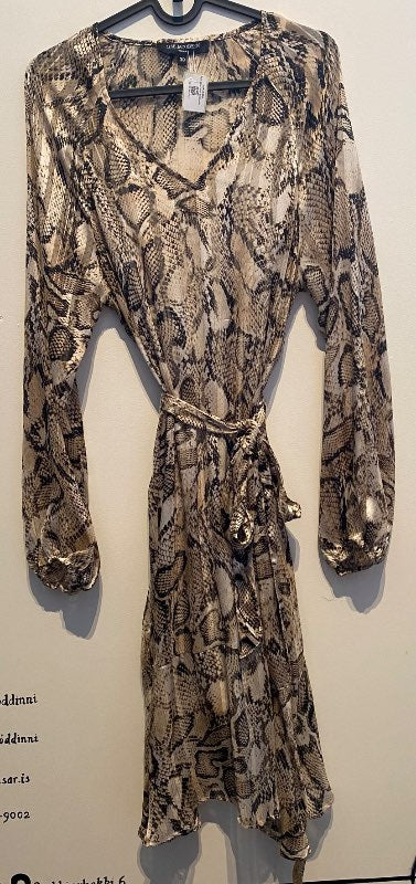 Ilse Jacobsen snakeskin kjóll