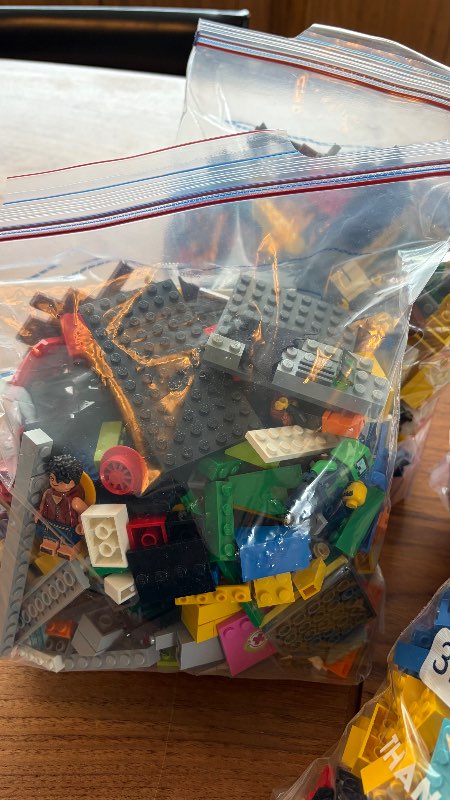 Lego poki blandað