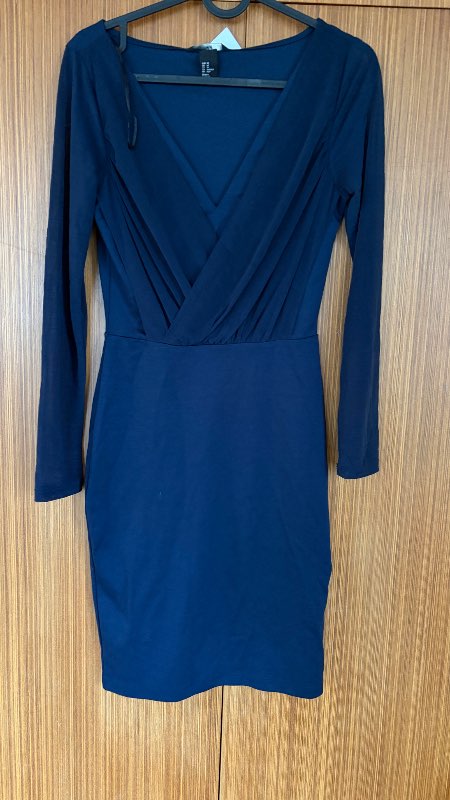 Blár H&M kjóll xs