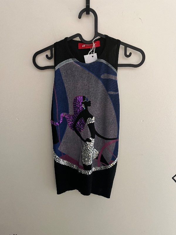 Vintage djamm toppur