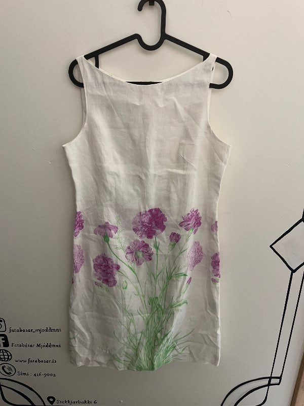 Vintage blóma kjóll