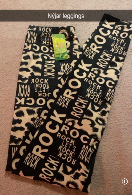 Nýjar Rock leggings