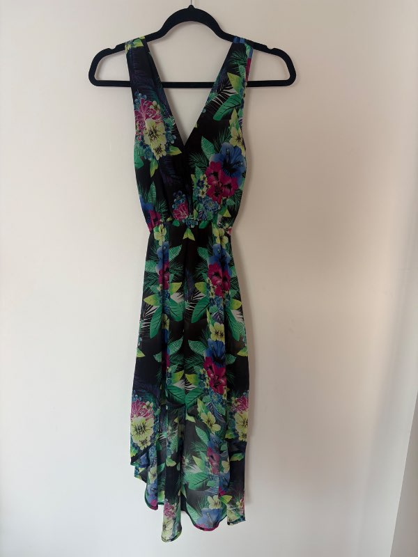 Long floral dress