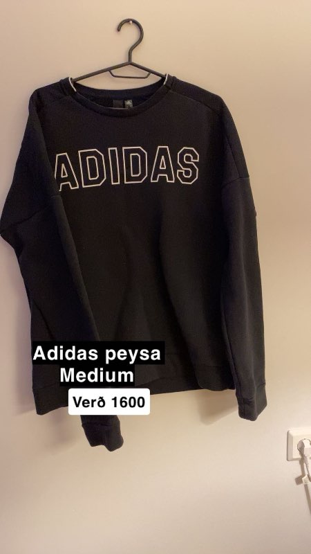 Adidas peysa Medium 1600