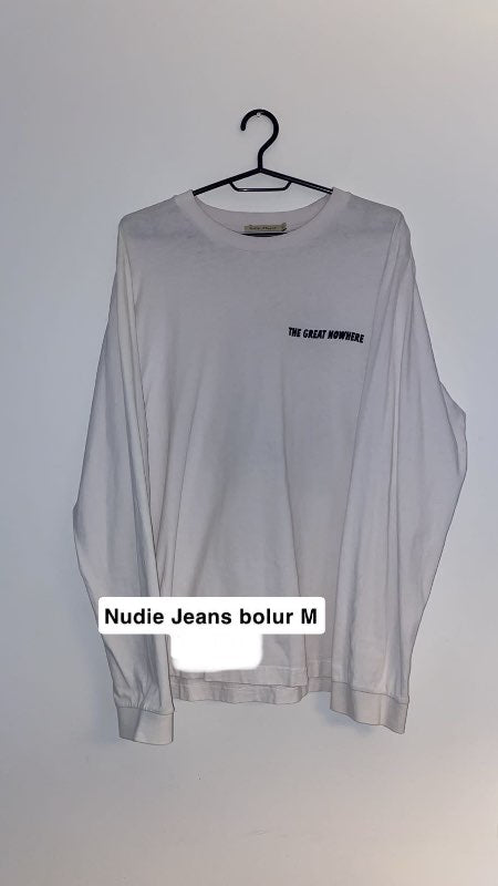 Nudie Jeans peysa M 1700